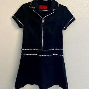 cute TRIPP NYC Vintage 90s Dress with skull zipper - great condition!